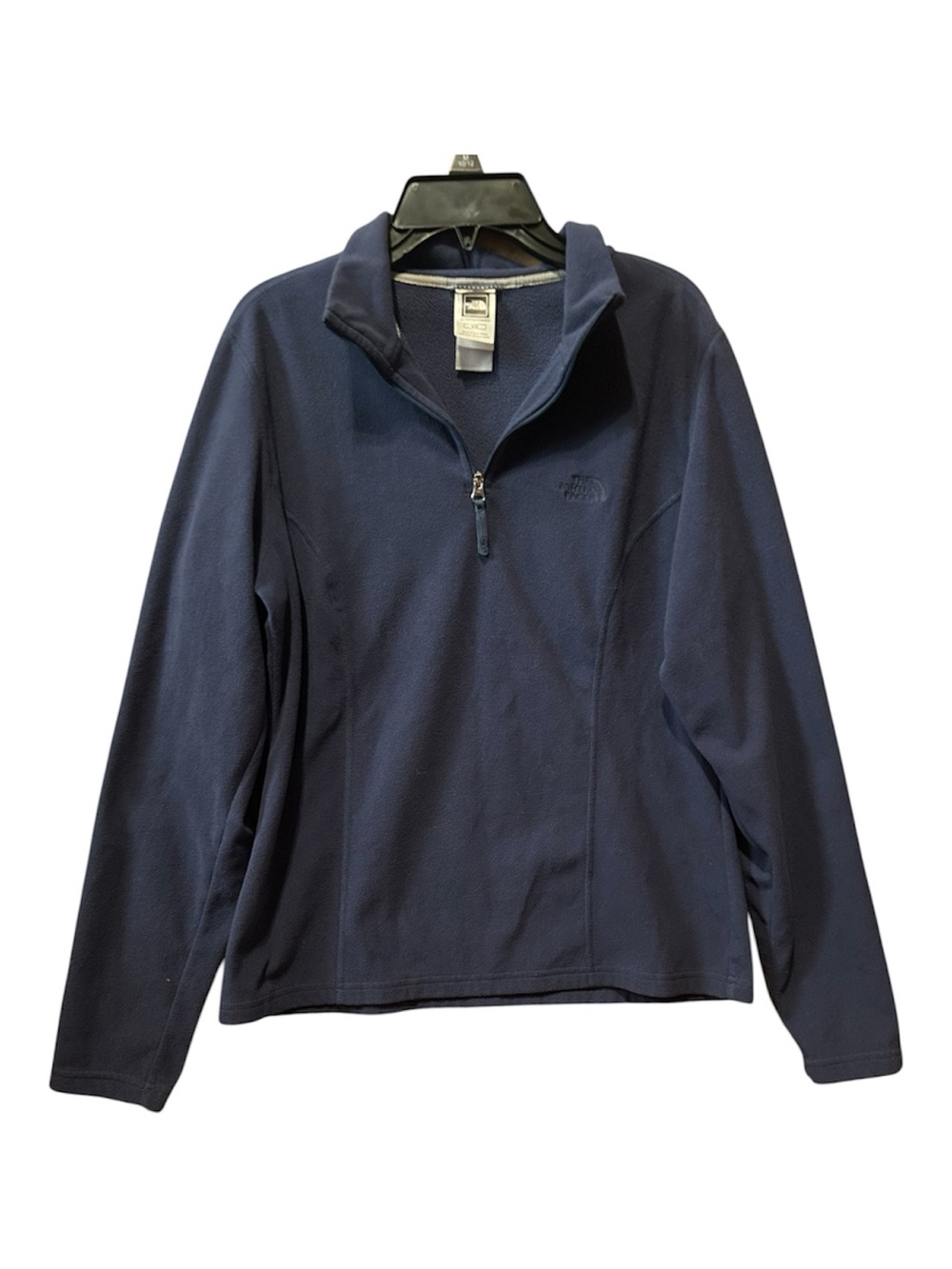 The North Face Women's Navy Quarter-Zip Fleece Pullover